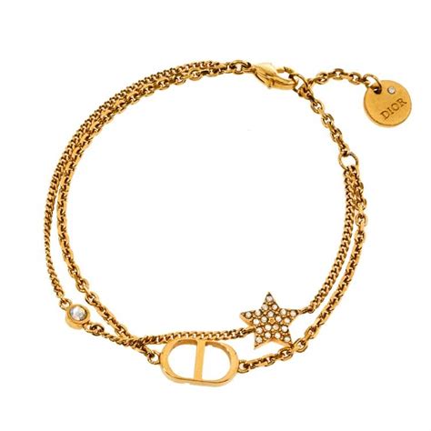 bracelet dior chaine|dior bracelets for women uk.